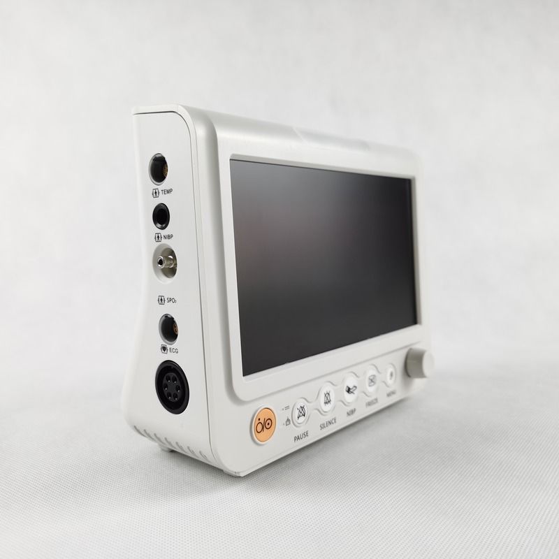 耐久性のある7インチバイタルサインモニター、6パラメータタッチスクリーン、ポータブルワイヤレスバイタルサインモニター