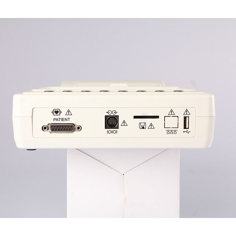 ポータブル金属ECGマシン 12チャンネル心電図 CE ECGマシン 病院医療用 CE ISO ECGマシン