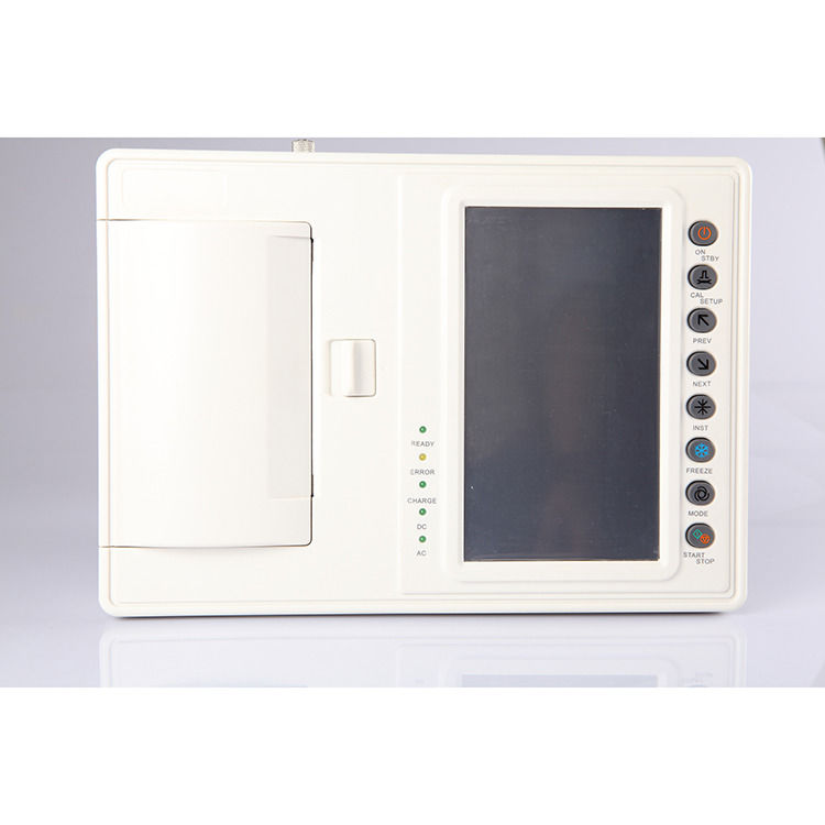 ポータブル金属ECGマシン 12チャンネル心電図 CE ECGマシン 病院医療用 CE ISO ECGマシン