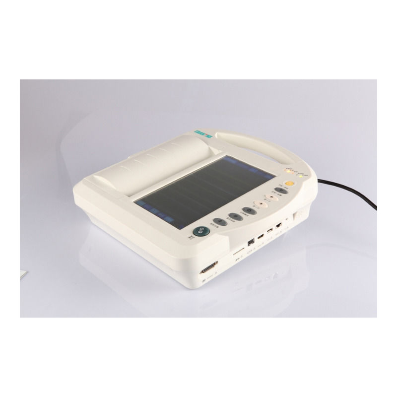 持ち運び可能な金属ECGマシン 12 鉛電動心臓グラフECGマシン 分析器メーカーとECGマシン
