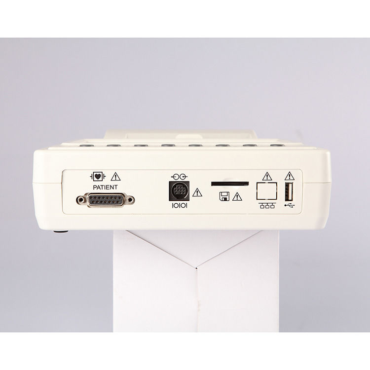 メタルECGマシン デジタル3チャンネル12リードECGマシン 電気心電図ECGマシン
