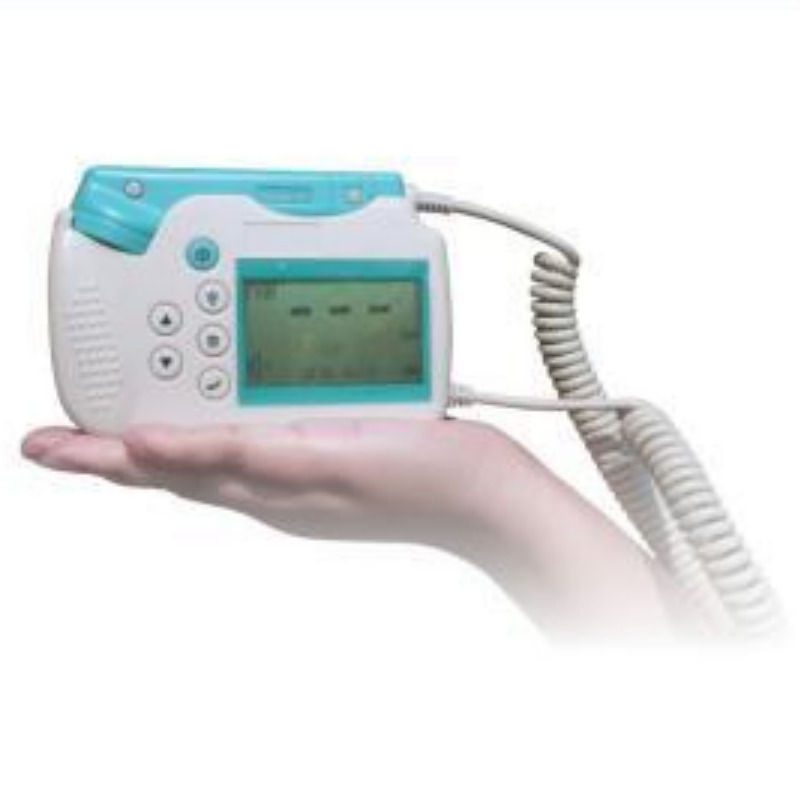 デジタルモニター胎児超音波心臓病学ベビー ドップラー 健康な心拍数検出器モニター LED ポケット産前デジタル胎児ドップラー